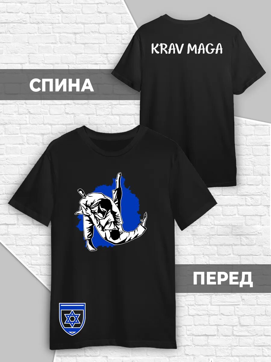 Футболка Printech, размер XS (42-44), черный