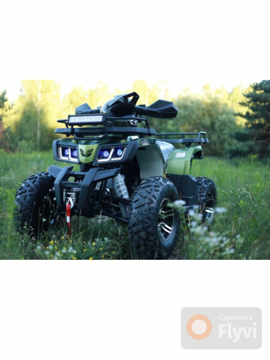 Квадроцикл YACOTA WARRIOR 200 Pro_зелен (в собранном виде без ПТС)
