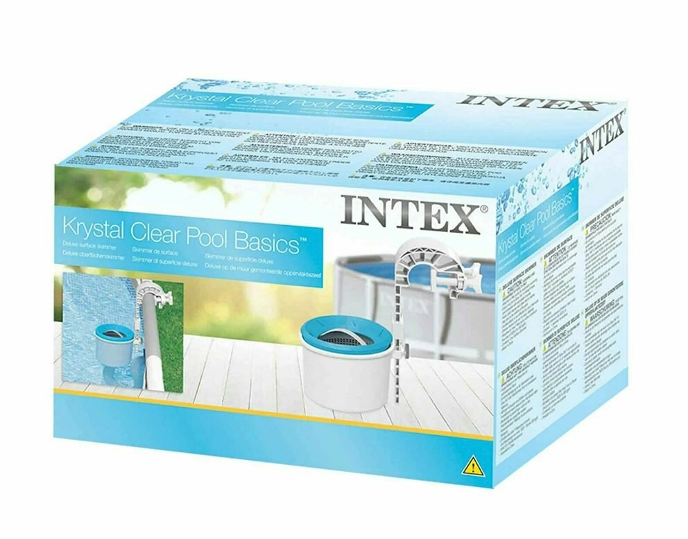 Скимер для бассейнов Intex 28000 для фильтрации поверхности воды, аксессуары для бассейна — фото 1