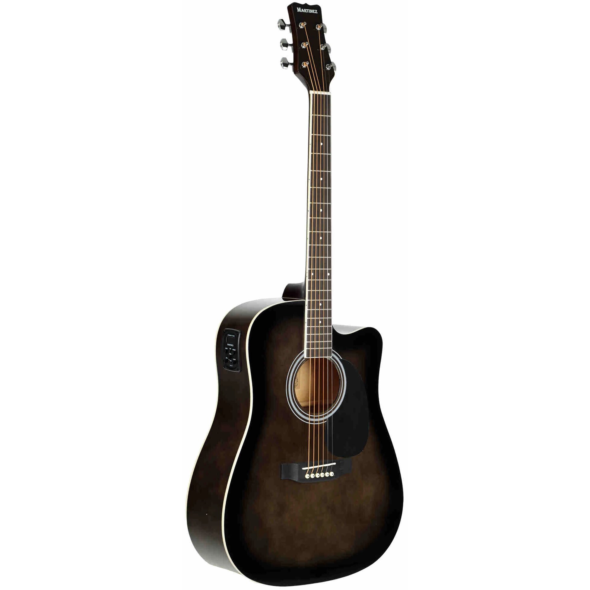 Электроакустическая гитара Martinez FAW-702CEQ TBK