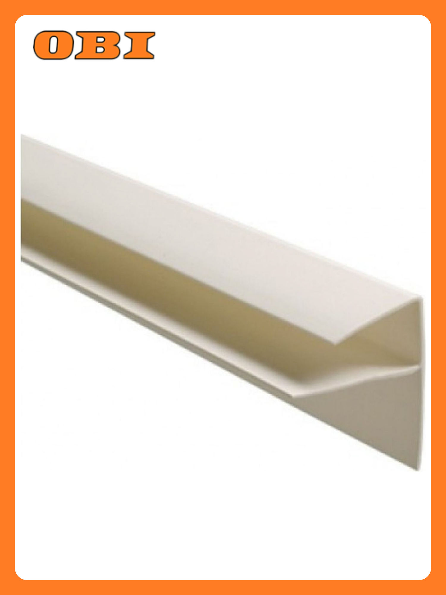 Профиль для откоса пластиковый 3000х40 мм