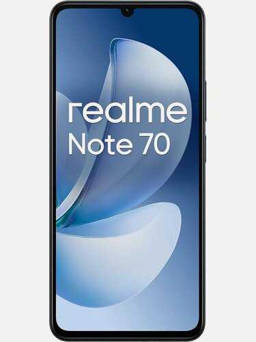 Изображение товара Смартфон realme Note 70, 6/128Gb Black, черный, экран 6.74".