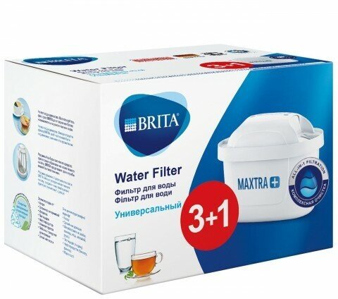 BRITA Картридж Maxtra+ Универсальный, 4 шт.