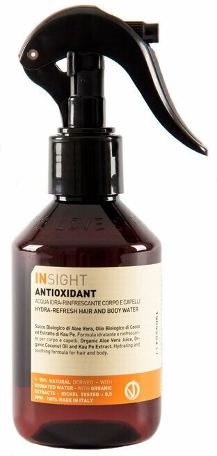 Insight ANTIOXIDANT Увлажняющий спрей для волос и тела, 100 мл, спрей