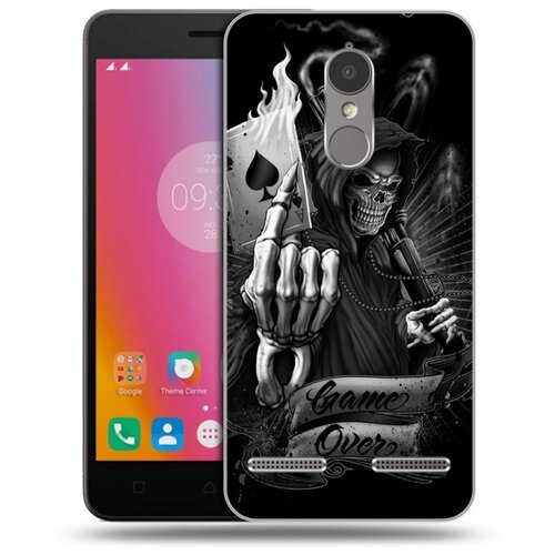 фото Дизайнерский пластиковый чехол для lenovo k6 креативный дизайн 100gadgets