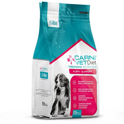 CARNI VD PUPPY Корм для щенков SUPPORT с нарушением развития проблемами ЖКТ