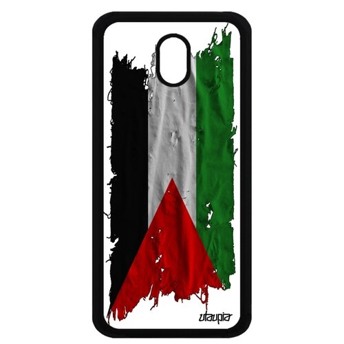 фото Чехол на телефон samsung galaxy j5 2017, "флаг палестины на ткани" патриот страна utaupia