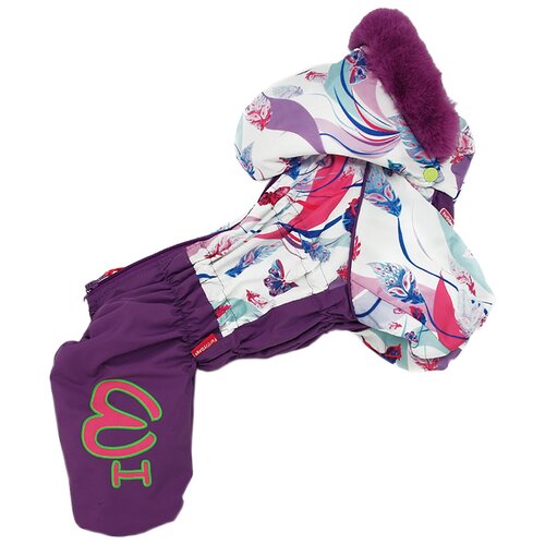 фото Комбинезон для собак formydogs fw845-2020 f 22 белый/фиолетовый