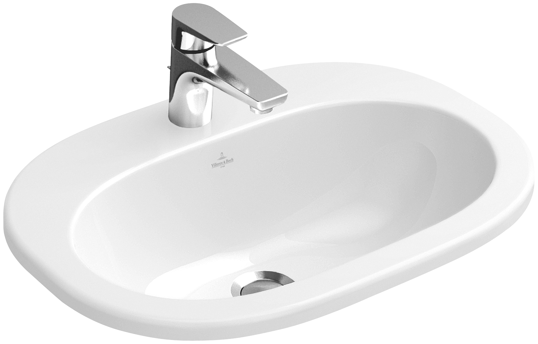 Villeroy & Boch 41615601 O.Novo Раковина встраиваемая 56х40 см, альпийский белый