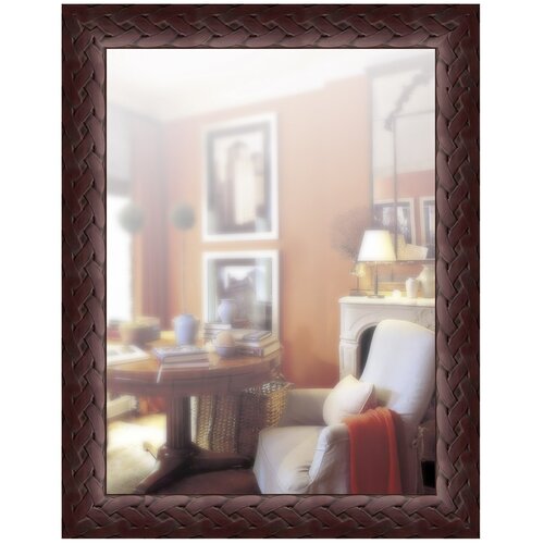 фото Зеркало в широкой раме 70 x 90 см, модель p075012 аурита