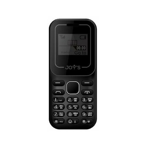 Сотовый телефон Joys S19 144 2 sim 32Мб microSD 300 мАч черный 96000₽