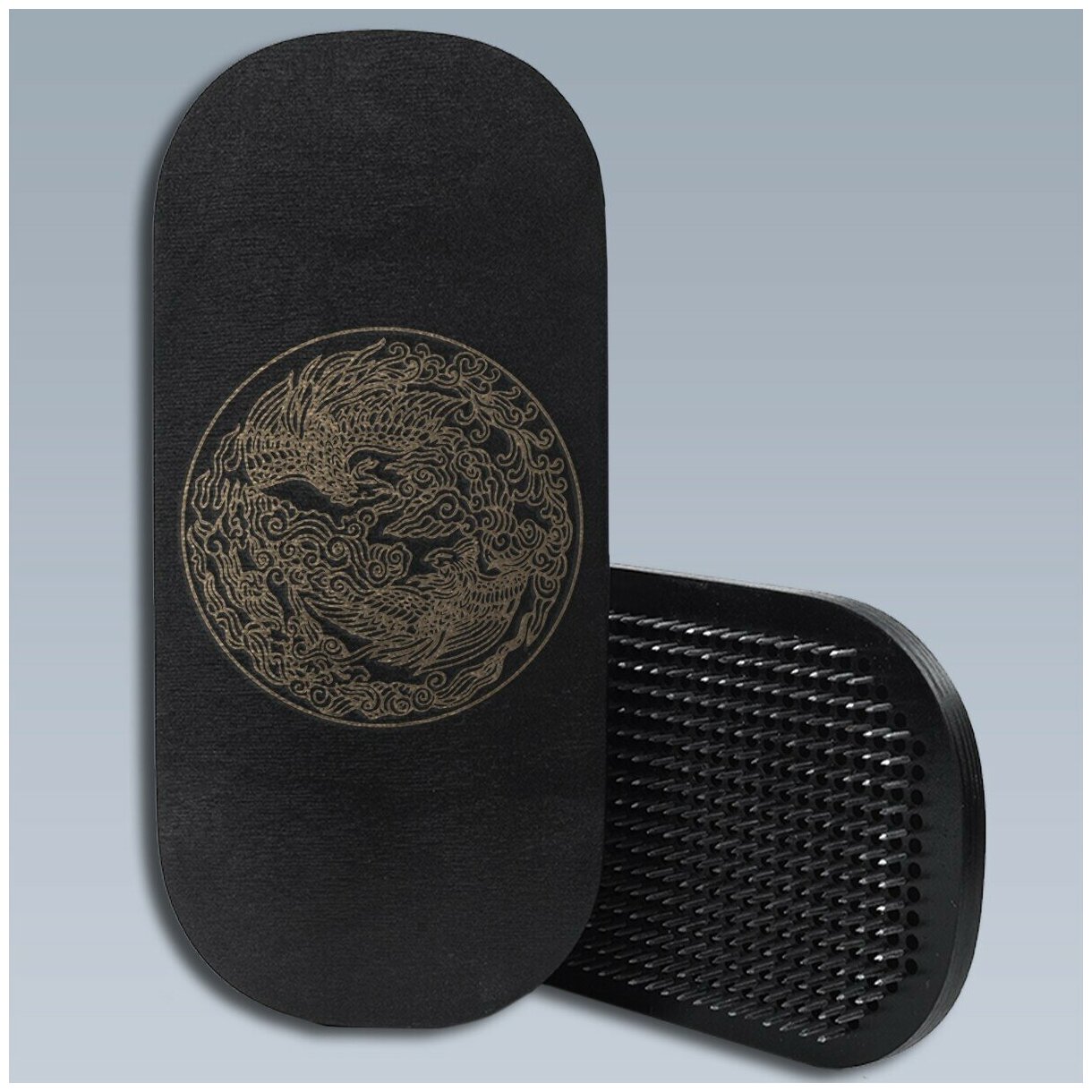 Доска с гвоздями Садху для Йоги Овал птицы - 1869 Черная — купить в ...