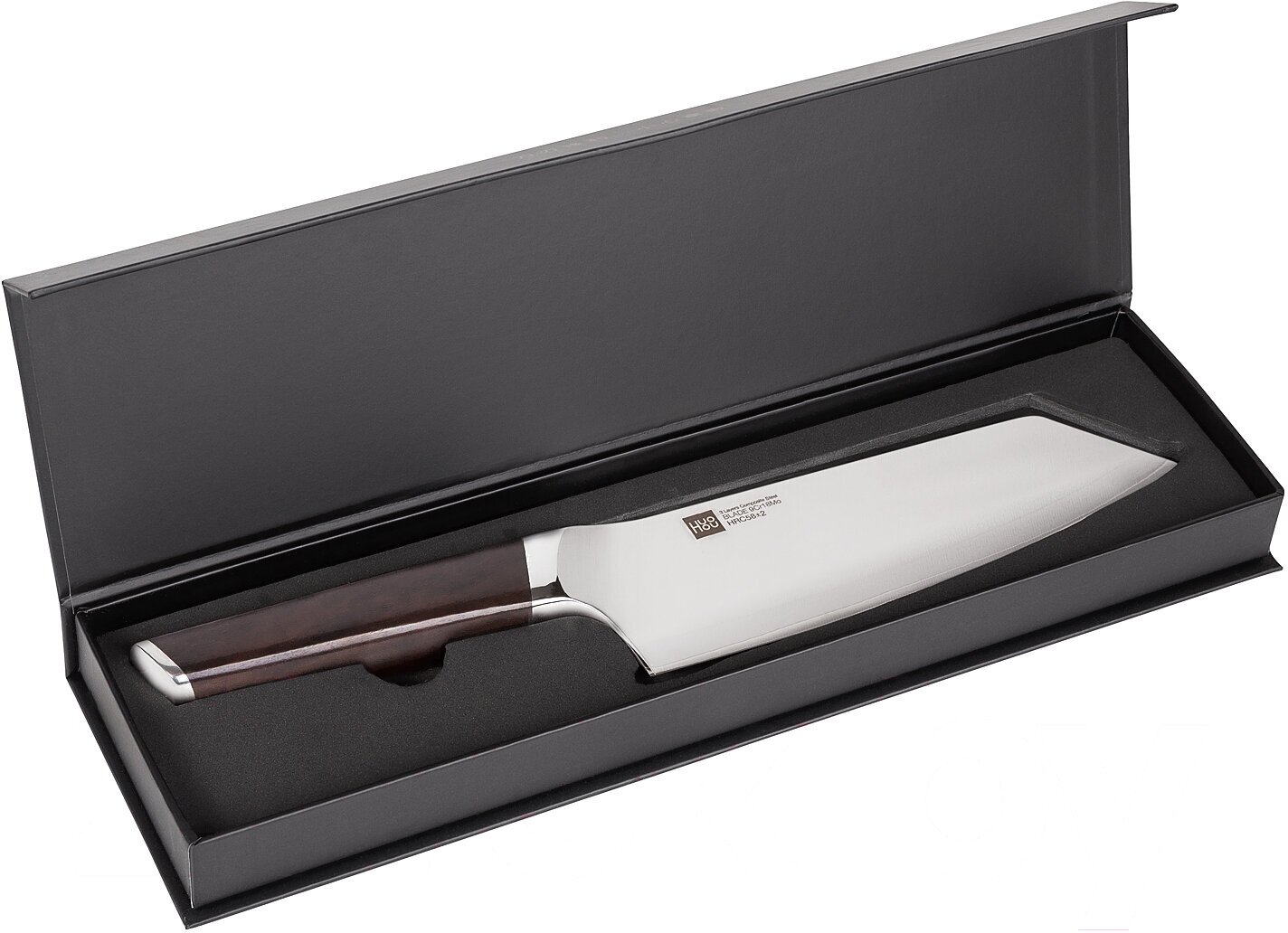 Нож кухонный Xiaomi HuoHou Composite Steel Slicing Knife (HU0042) стальной разделочный для мяса лезв - фото №9