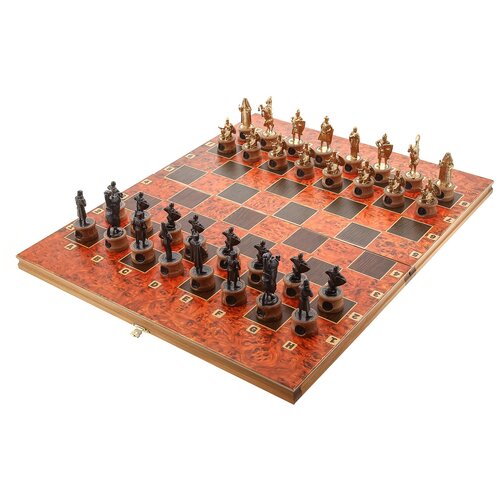Шахматная доска складная с фигурами Ледовое побоище 50х30 см