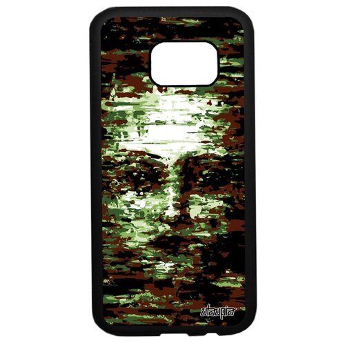 фото Чехол на смартфон galaxy s7, "женское лицо" искусственный воображение utaupia