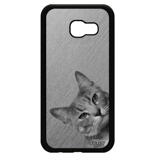 фото Чехол для смартфона galaxy a5 2017, "котик" тигристый милый utaupia