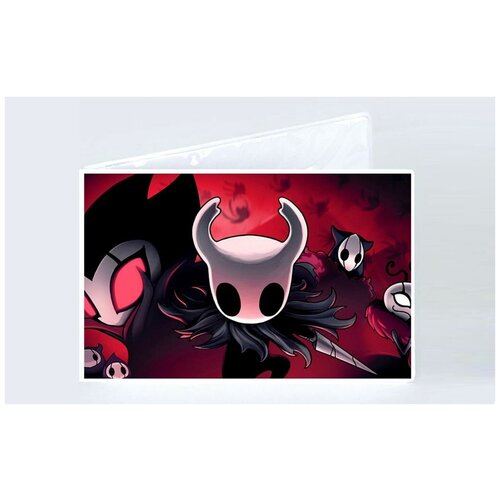 обложка на паспорт hollow knight холлоу найт 1 Обложка для зачетной книжки , мультиколор