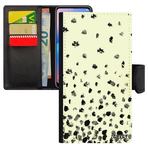 фото Чехол книжка на смартфон galaxy a5 2017, "снег" рисунок узор utaupia