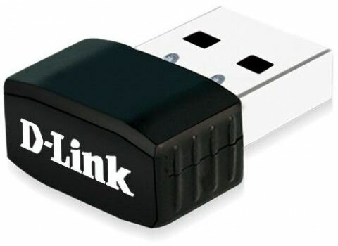 Сетевой адаптер Wi-Fi D-Link DWA-131 DWA-131/F1A N300 USB 2.0 (ант. внутр.) 2ант.