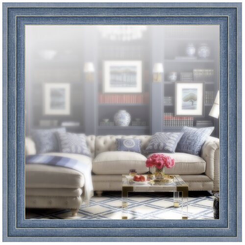 фото Зеркало в широкой раме 50 x 50 см, модель p048020 аурита