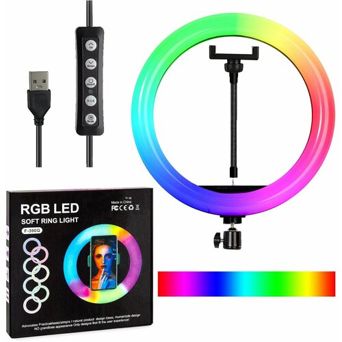 Селфи кольцо 30см 12 RGB F-300Q 135000₽