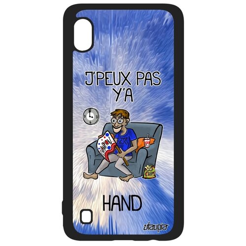 фото Чехол для смартфона galaxy a10, "не могу - смотрю гандбол!" гандбол юмор utaupia