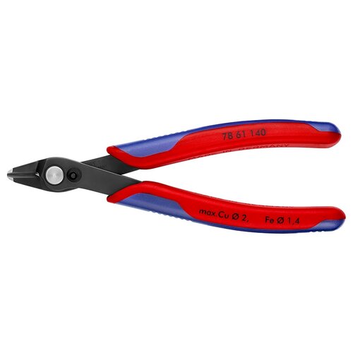 бокорезы knipex 74 05 140 140 мм красный синий Бокорезы Knipex 78 61 140 140 мм красный/синий