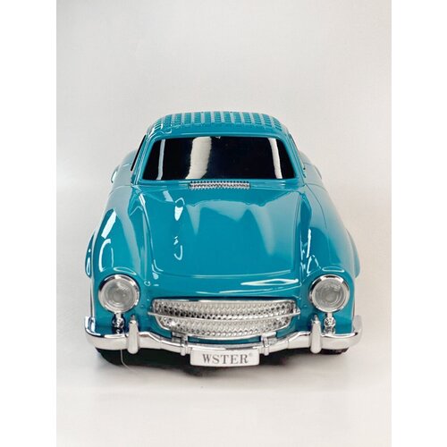 Беспроводная Bluetooth-колонка в виде ретро машины WS-300SL голубая 209000₽