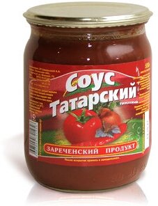 Соус томатный "Зареченский продукт" Татарский 550 гр