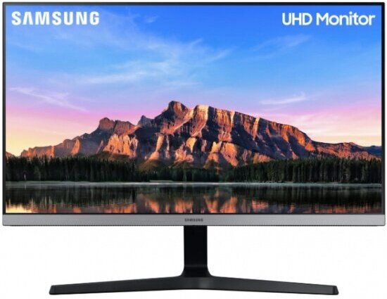 Монитор Samsung U28R550UQI 28" Dark-Grey (LU28R550UQIXCI)