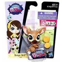 Littlest Pet Shop Одиночная зверюшка Антилопа Бонго Bongo Brill