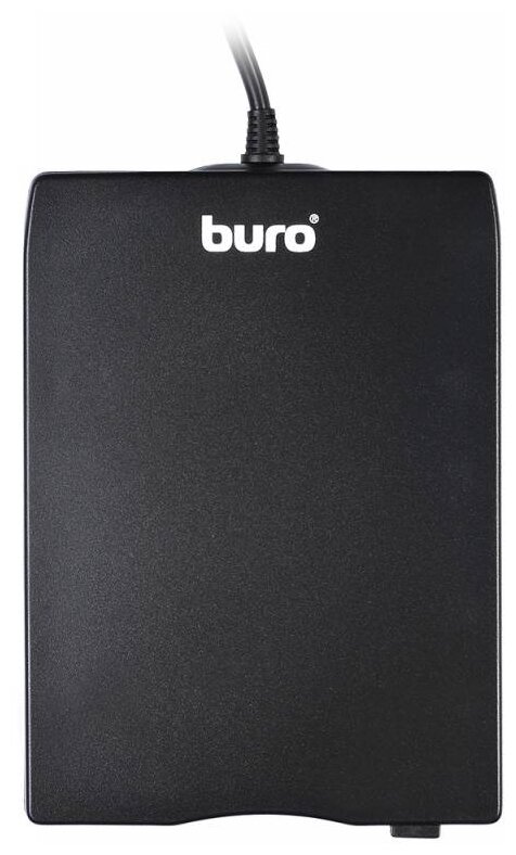 Дисковод внешний FDD 3,5" Buro BUM-USB Black USB - фото №2