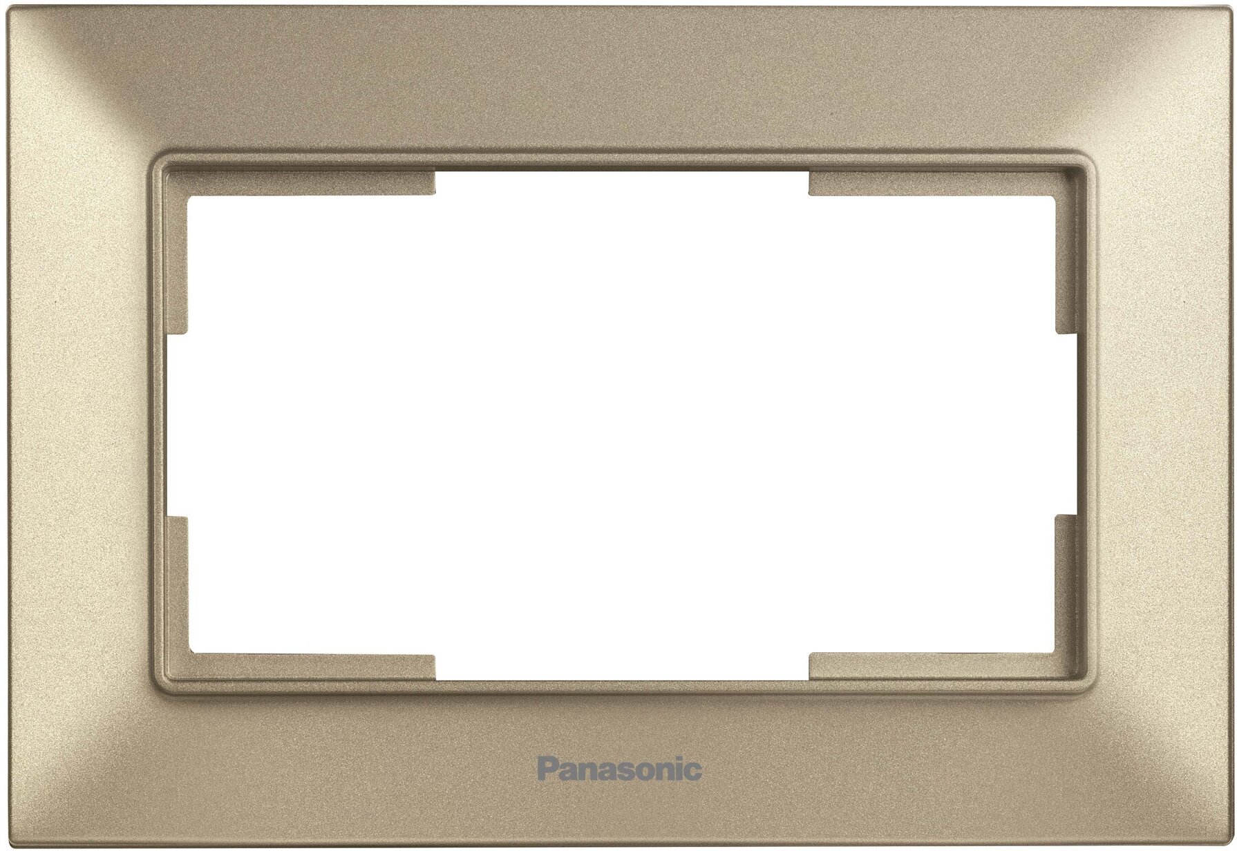 Рамка Panasonic Arkedia Slim WNTF08092BR-RU декоративная 1x пластик бронза (упак:1шт)