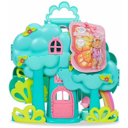 фото Дом бэби борн с 20 сюрпризами и куклой baby born treehouse mga entertainment