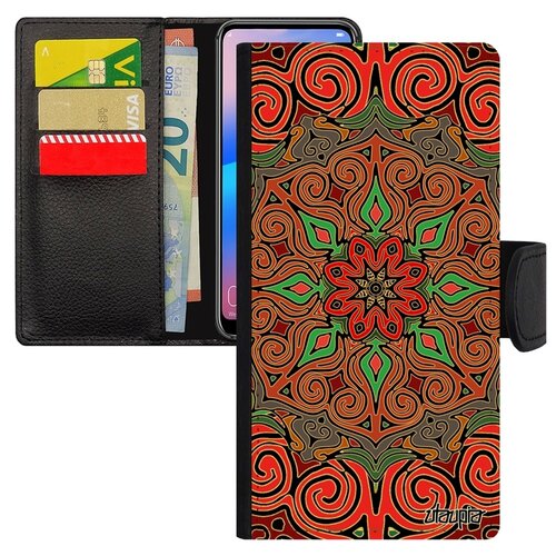 фото Чехол книжка на мобильный samsung galaxy s8, "мандала" мегалит буддизм utaupia