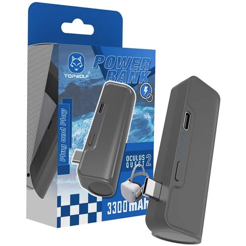 Power bank внешний аккумулятор 3300 мАч для Oculus Quest 2 1390₽