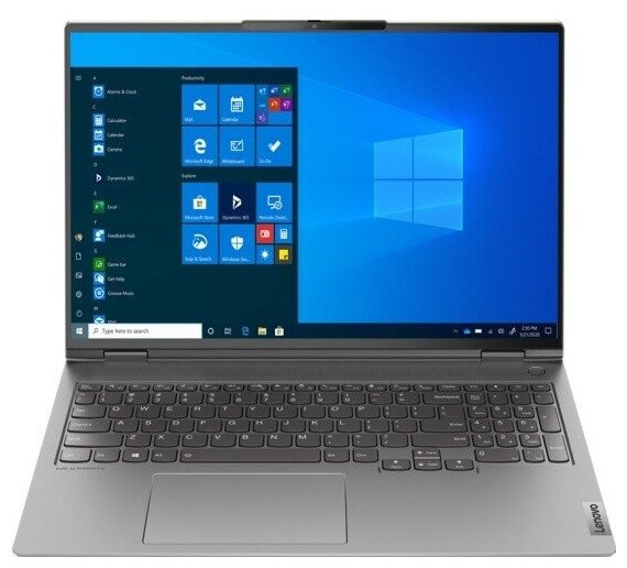 Lenovo ThinkBook 16p ACH G2 (20YM001WRM) (клав.РУС.) Mineral Grey 16" (WQXGA Ryzen 7 5800H/16Gb/1Tb SSD диск/RTX3060 6Gb/DOS.)