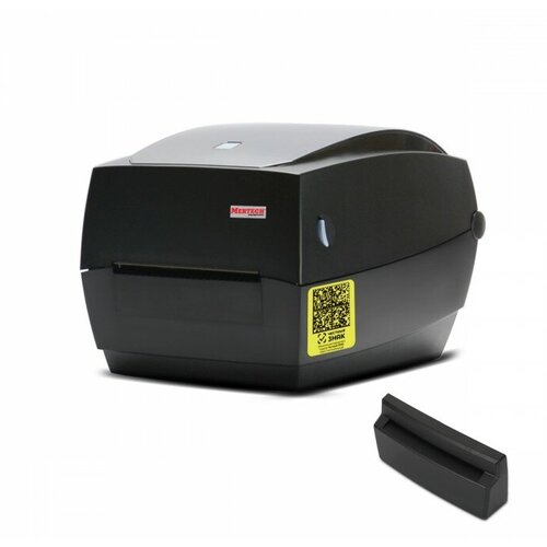 Термотрансферный принтер для чеков/наклеек/этикеток MERTECH TLP100 TERRA NOVA 300dpi с отрезчиком (черный)