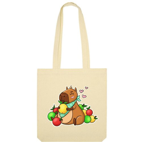 фото Сумка шоппер us basic, бежевый