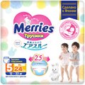 Merries трусики XL, 12-22 кг, 24 шт., белый