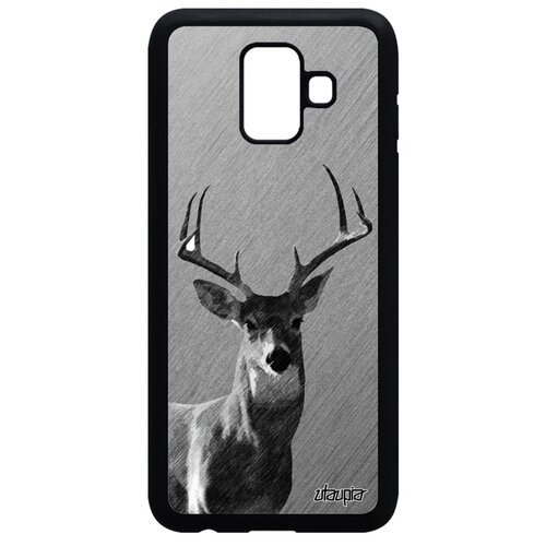 фото Чехол на мобильный galaxy a6 2018, "олень" самец лось utaupia