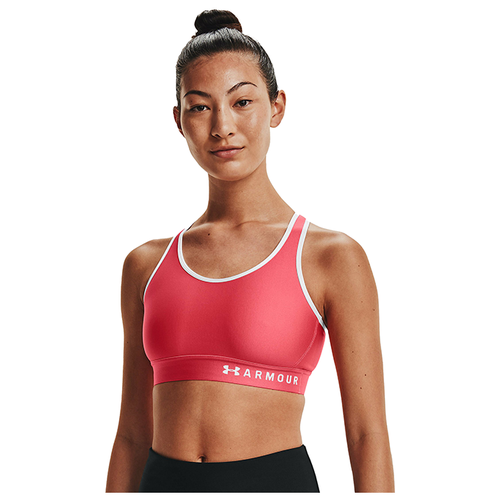 фото Топ женский under armour mid support pink (l)