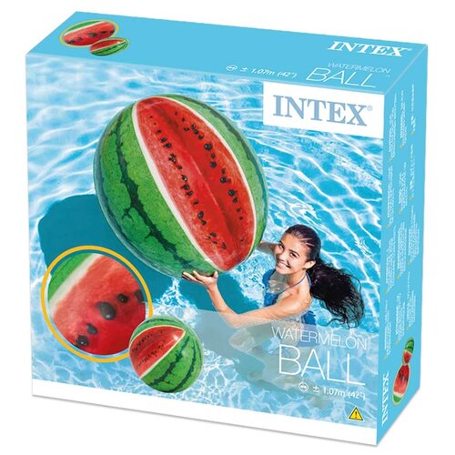 Мяч надувной пляжный арбуз 107 см INTEX 58075