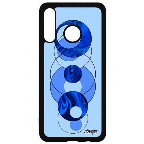 фото Чехол для huawei p30 lite, "круги" геометрия рисунок utaupia