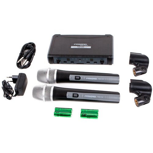 Pasgao PAW266PAH172 двойная радиосистема динамические микрофоны 16 каналов 1999000₽