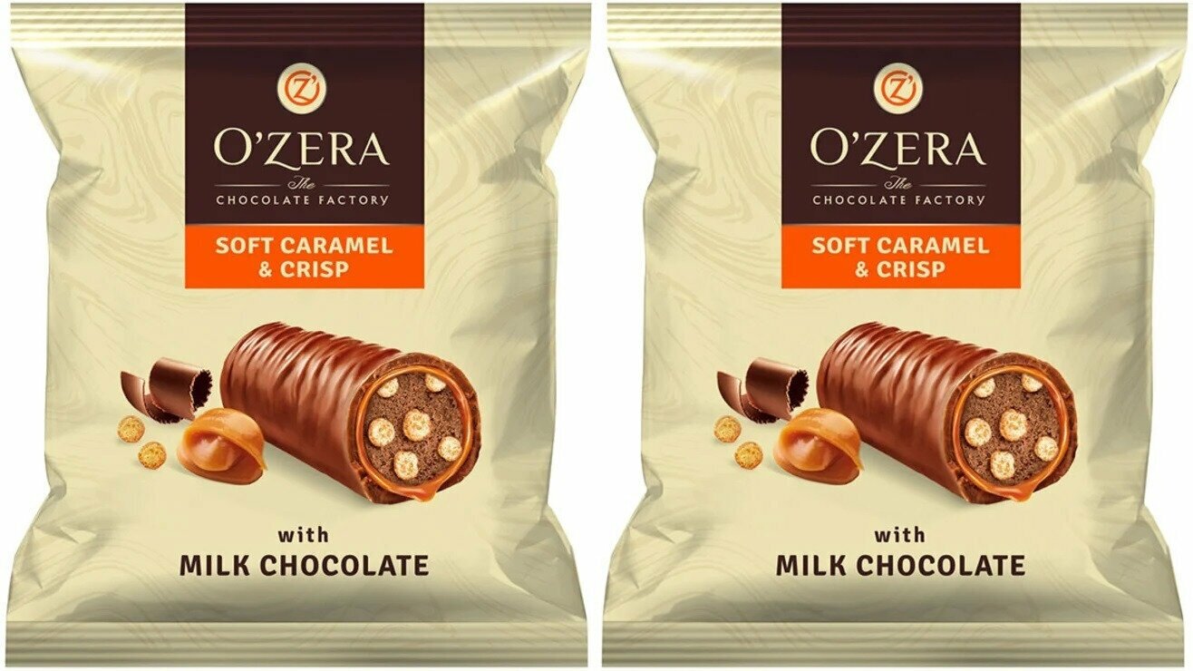 OZera, конфеты Caramel Crisp (2 упаковки по 0,5 кг)