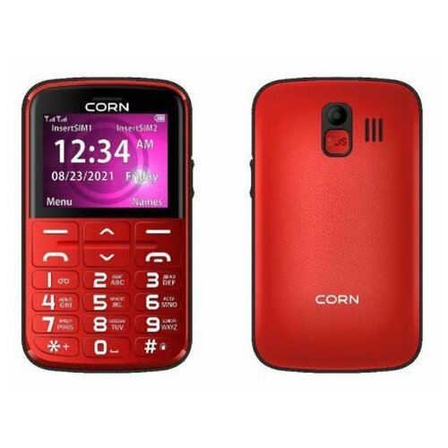 Телефон CORN E241 red 193000₽