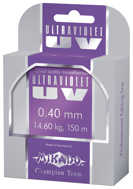 Леска MIKADO Ultraviolet 0.10 25м