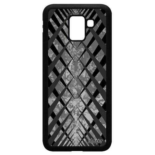 фото Чехол на телефон galaxy j6 2018, "дизайн сталактит" осколки наледь utaupia