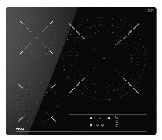 Стеклокерамическая панель Teka TBC 63632 TTC BLACK - фотография № 1